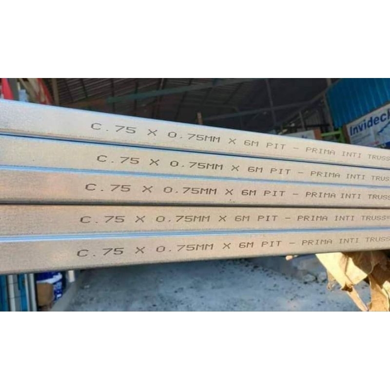 Baja Ringan C75. 075 Prima Inti Truss