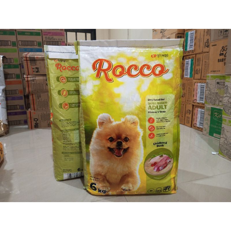 Rocco Dog Food Chicken & Duck 6kg - Small Breed Adult Dog Food
