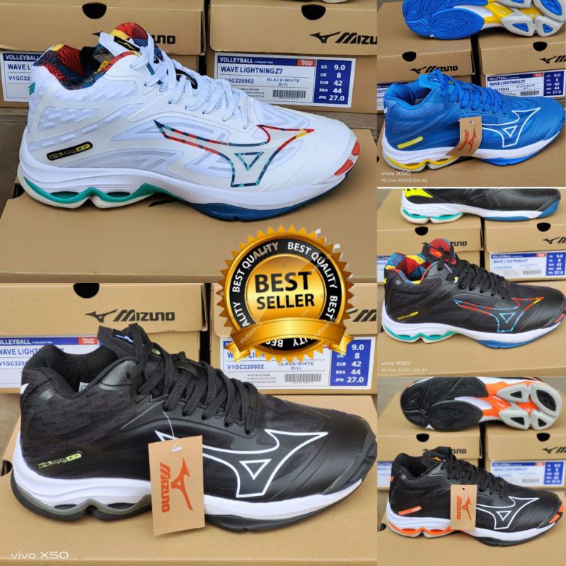 SEPATU VOLLY MIZUNO WLZ 6 LOW//SEPATU VOLLY WLZ 7 LOW PREMIUM IMPORT/SEPATU VOLLY MIZUNO WLZ 7 PREMI