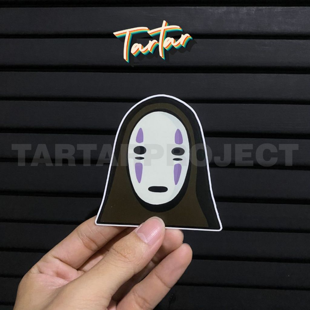 Sticker Stiker Vynil - Peeker No Face Spirited Away