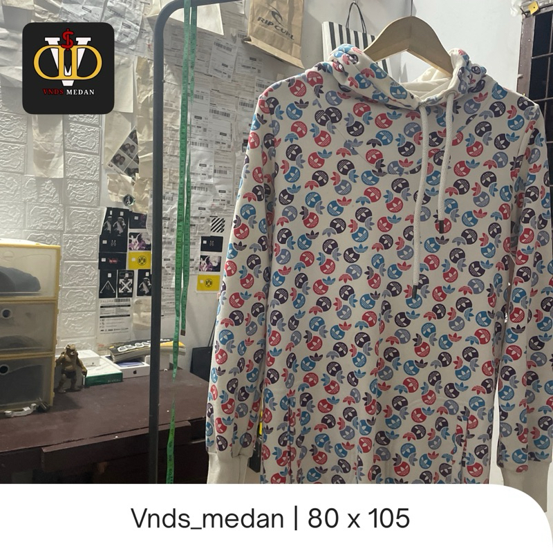 hoodie Adidas Full print vtg ld 80x105