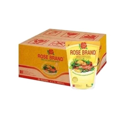 

1 Karton Minyak Goreng Rose Brand (2lt)