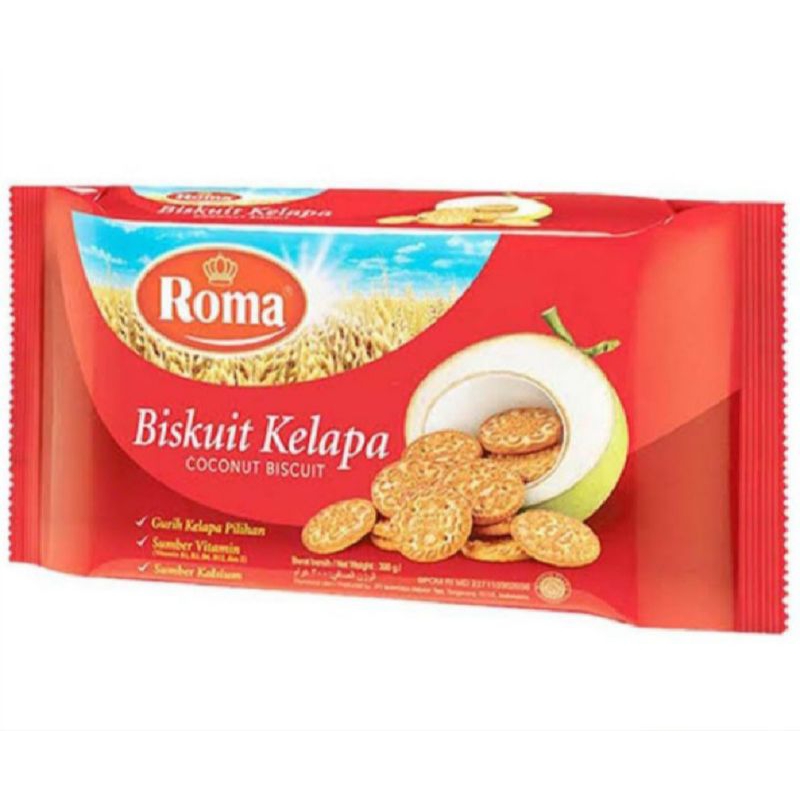 

Biscuit Roma Kelapa 300gr