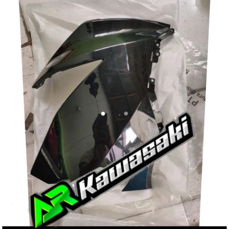 sayap fairing new ninja 250 fi 2018 hitam kanan original Kawasaki
