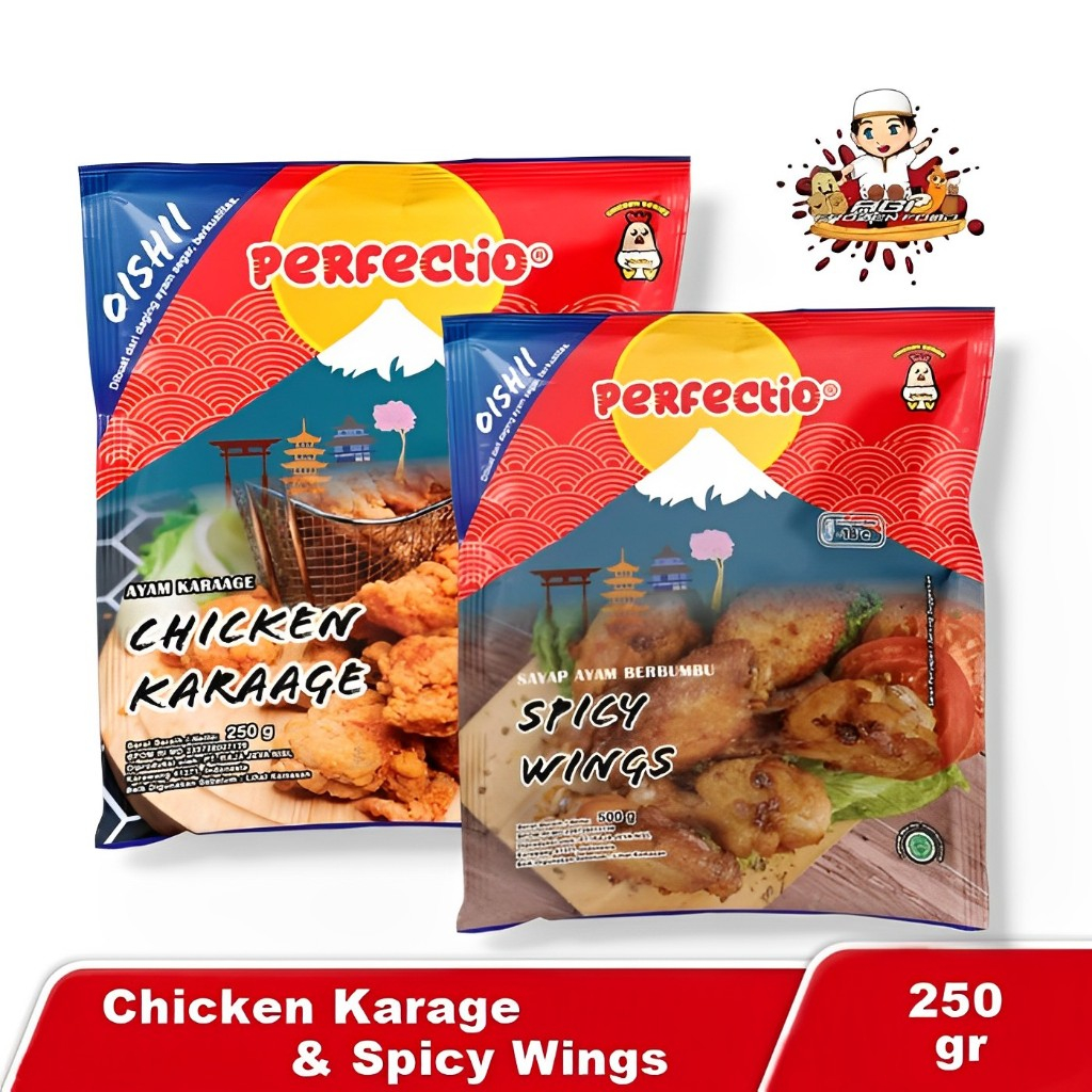 

CHIKEN KARAGE & SPICY WINGS PERFECTIO 250gr