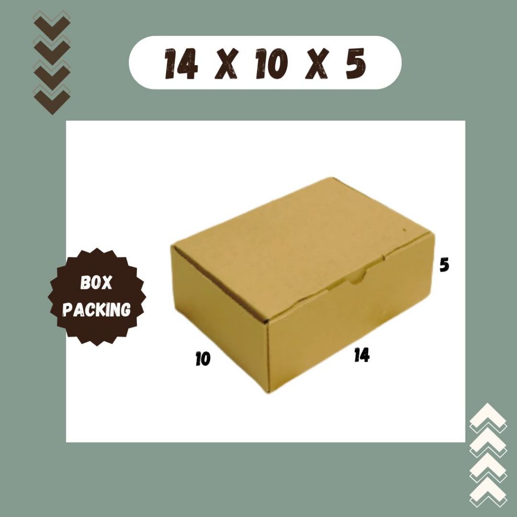 

Kardus Packing 14x10x5 LD Box Dus Packing Kotak Kemasan Karton Souvenir Hampers Sparepart Minyak Wangi Kosmetik