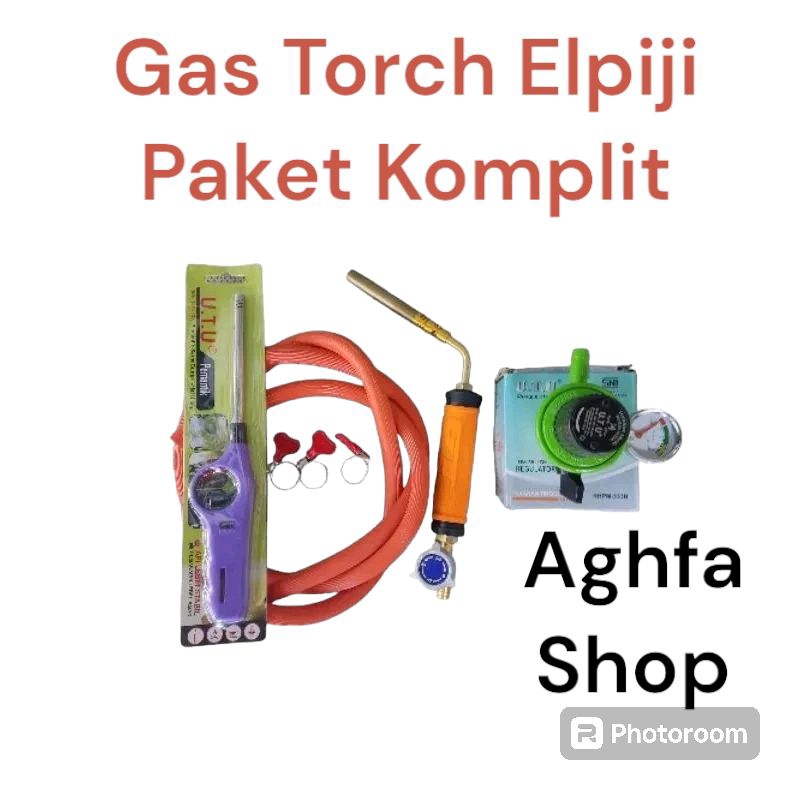 Torch Gas LPG Gas Torch Paket Lengkap Komplit 1 Set