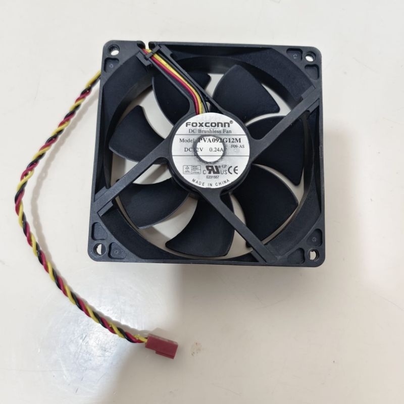 Fan Casing 9cm 3  pin DC 12V