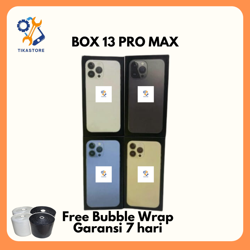 

DUS BOX KOTAK 13 PRO MAX FULLSET DAN ONLY BOX BERGARANSI