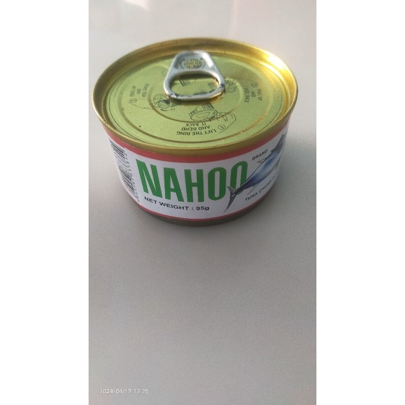 Daging ikan kaleng nahoo Tuna