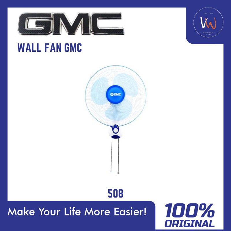 Wall fan GMC 508 / Kipas Angin Dinding / Kipas Tembok