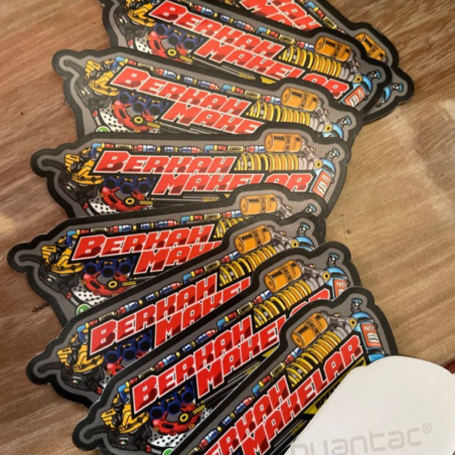 

STIKER STICKER BERKAH MAKELAR SPEED SHOP ILHAMSSE