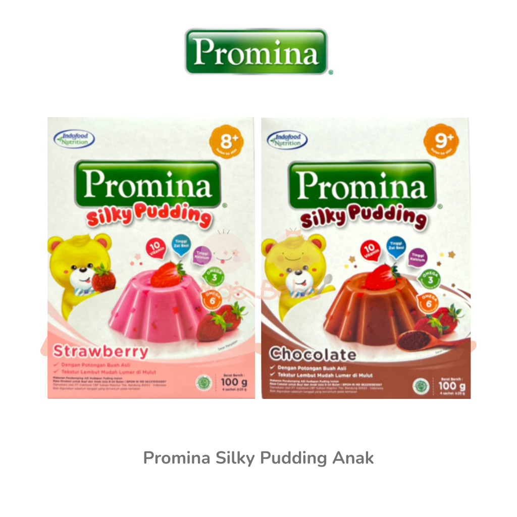 

Promina Silky Pudding Snack Puding Cemilan Anak Bayi 100g