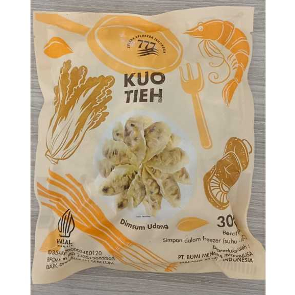 

KUO TIEH (DIMSUM UDANG) 300 gram