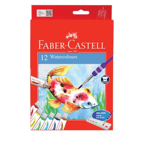 

FABER CASTELL WATERCOLOUR 12 WARNA 121004 MURAH