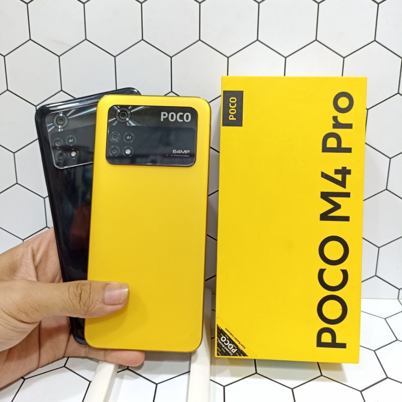 POCO M4 PRO 6/128 8/256 SECOND FULLSET HP SECOND BEKAS ORIGINAL