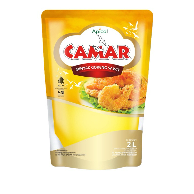

camar minyak goreng ukuran 2 liter