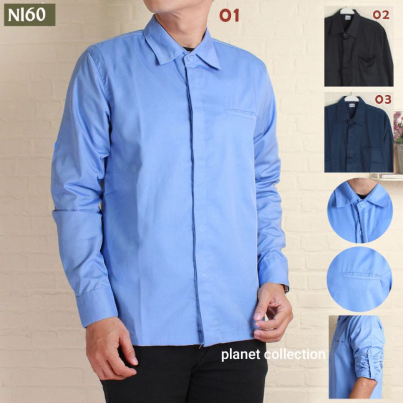 Kemeja Pdl Pdh Custom Bordir Tactical Pria Lengan Panjang  Baju Pdh Pdl Lapangan Tactical Taktikal D