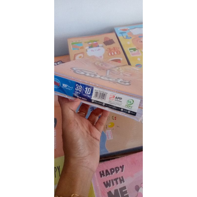 

Buku SIDU isi 38 lembar per pack isi 10 buku