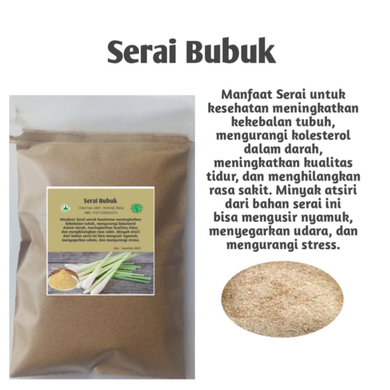 

Serai Bubuk 50 Gram