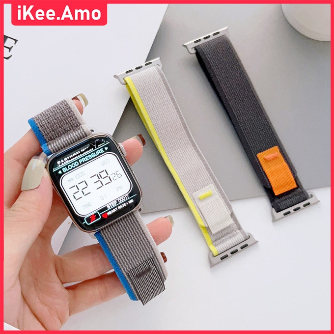 Trail Loop for iWatch Apple Watch Tali Strap Pengganti jam iWatch bahan Nilon untuk Apple Watch 11