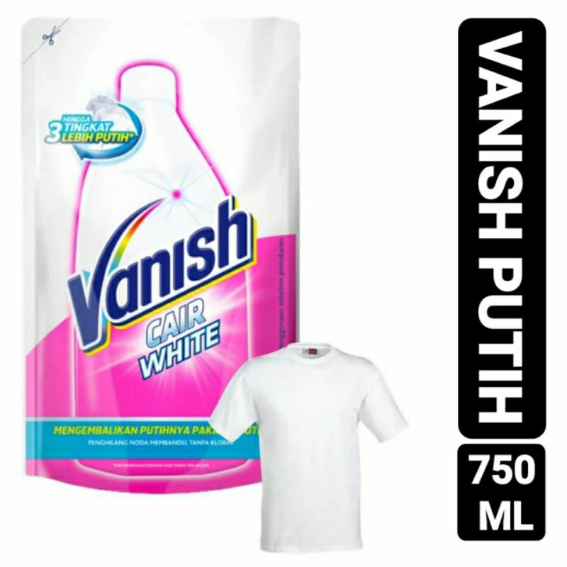 Vanish Penghilang Noda Cair Putih 750ml
