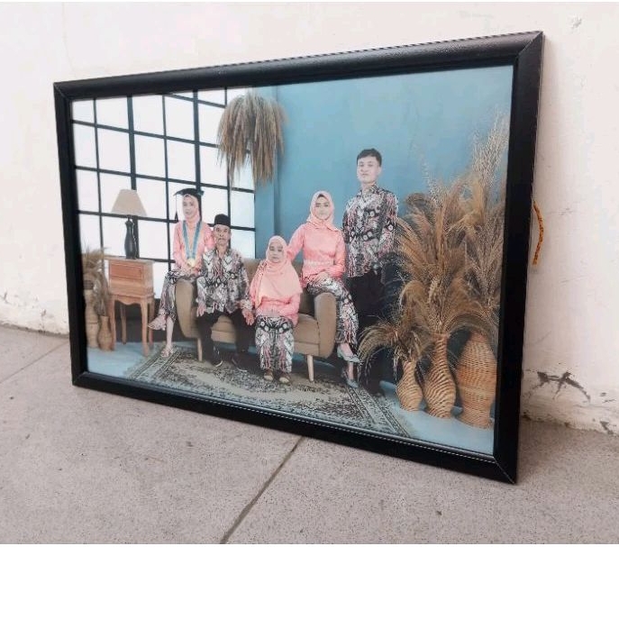 FRAME 16R PIGURA UKURAN 16Rs 45 X 65 ( ada tambahan kertas tepi ) 16Rs PIGURA PAJANGAN FOTO 16R+ fot