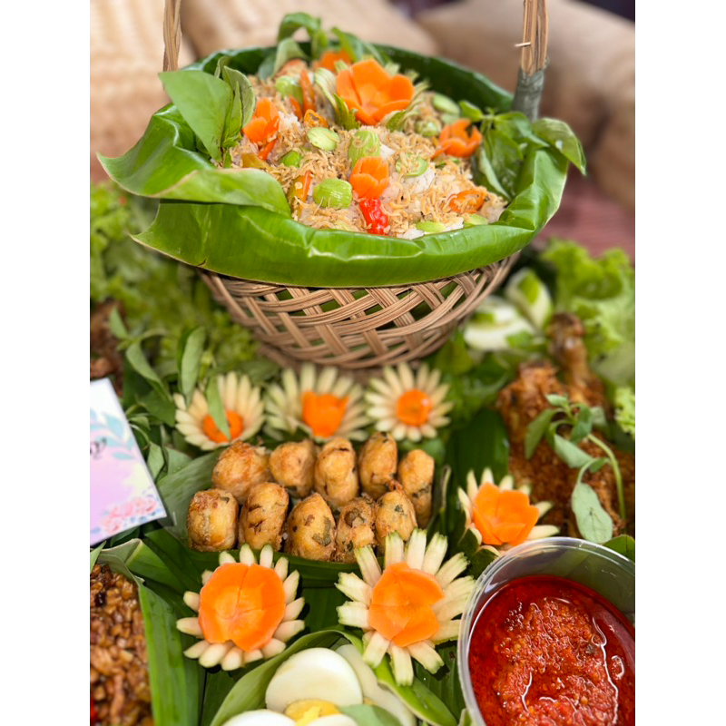 Nasi Liwet Nasi tumpeng Birthday Cake Tumpeng palembang