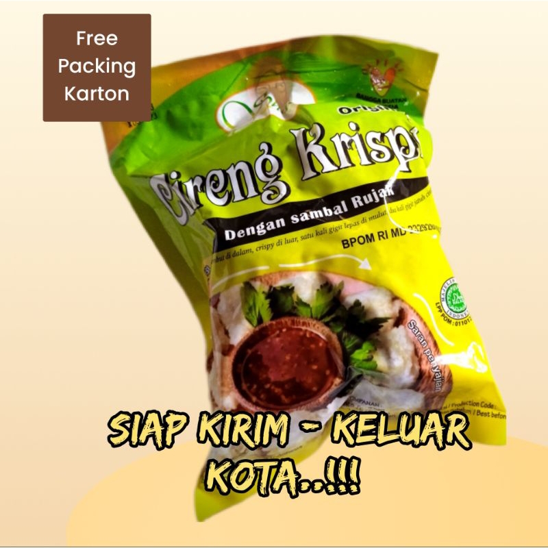 

Cireng Crispy Shaza Plus Sambal Rujak Isi 20 pcs