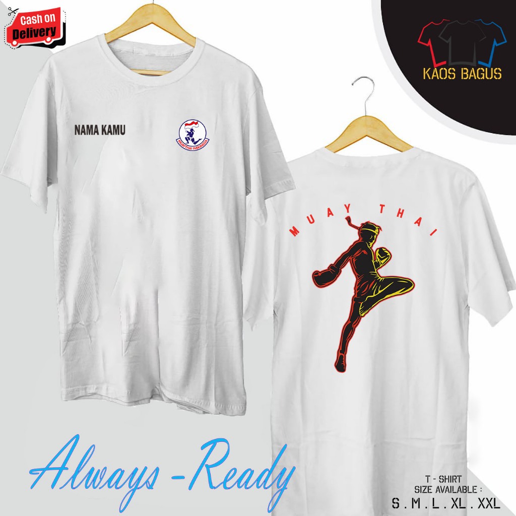 Kaos Baju Muay Thai Sports Fighter Mma Indonesi Kaos Distro