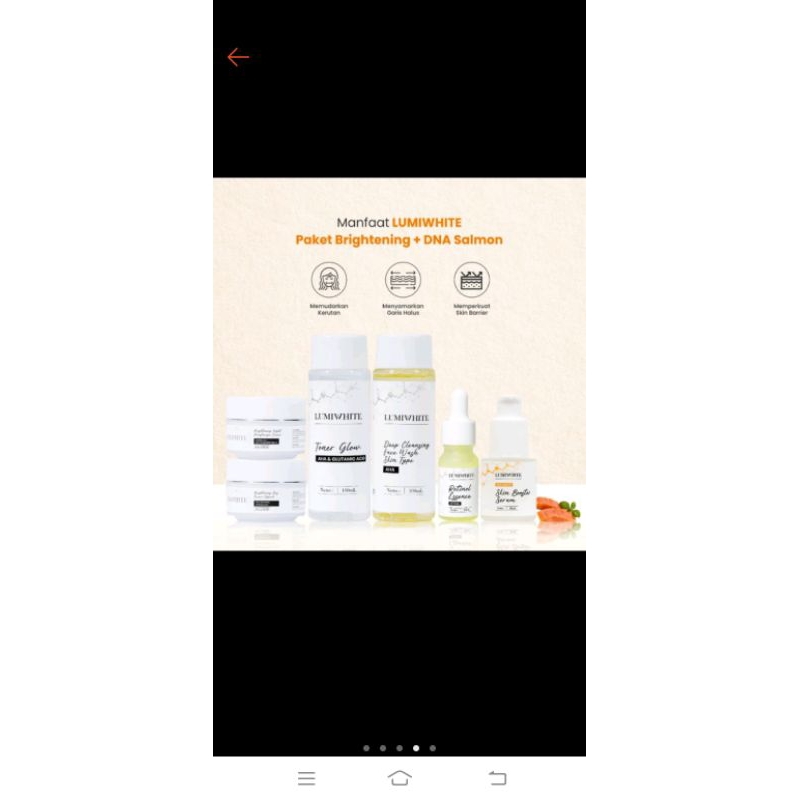 Skincare Lumiwhite BPOM Dan halal aman buat bumil dan busui