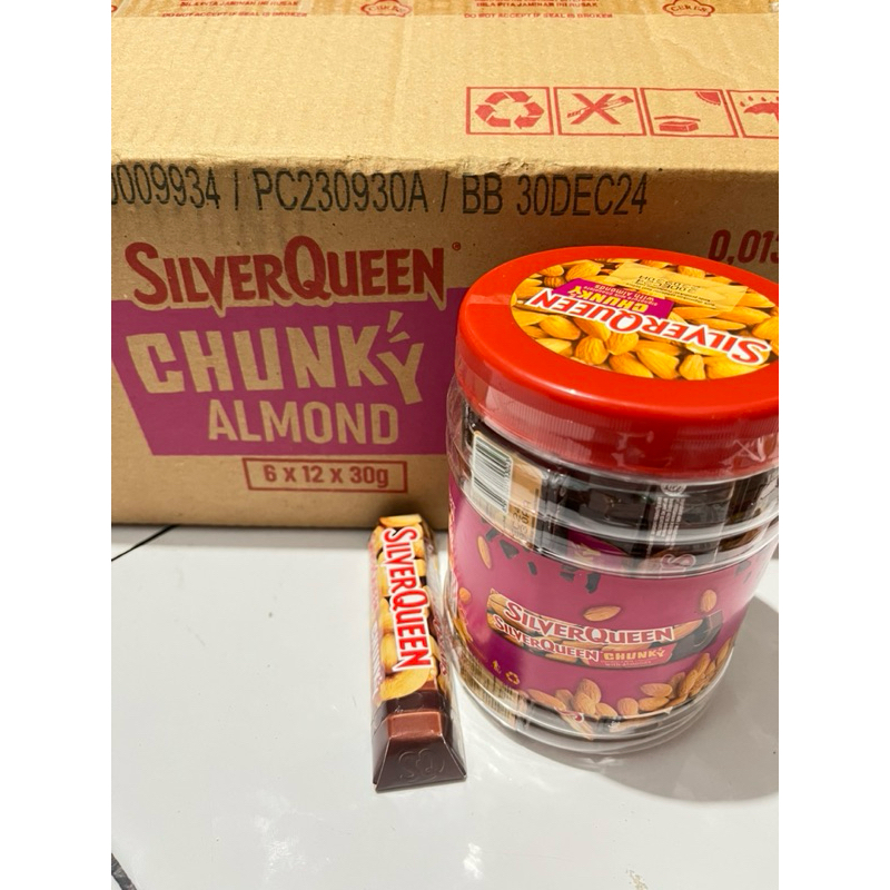 

Silverqueen / Chunky jar 30gr x 12 pc