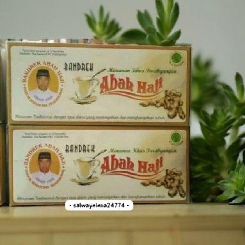 

Bandrek Abah haji Ciwidey minuman khas Parahyangan isi@12sachet/