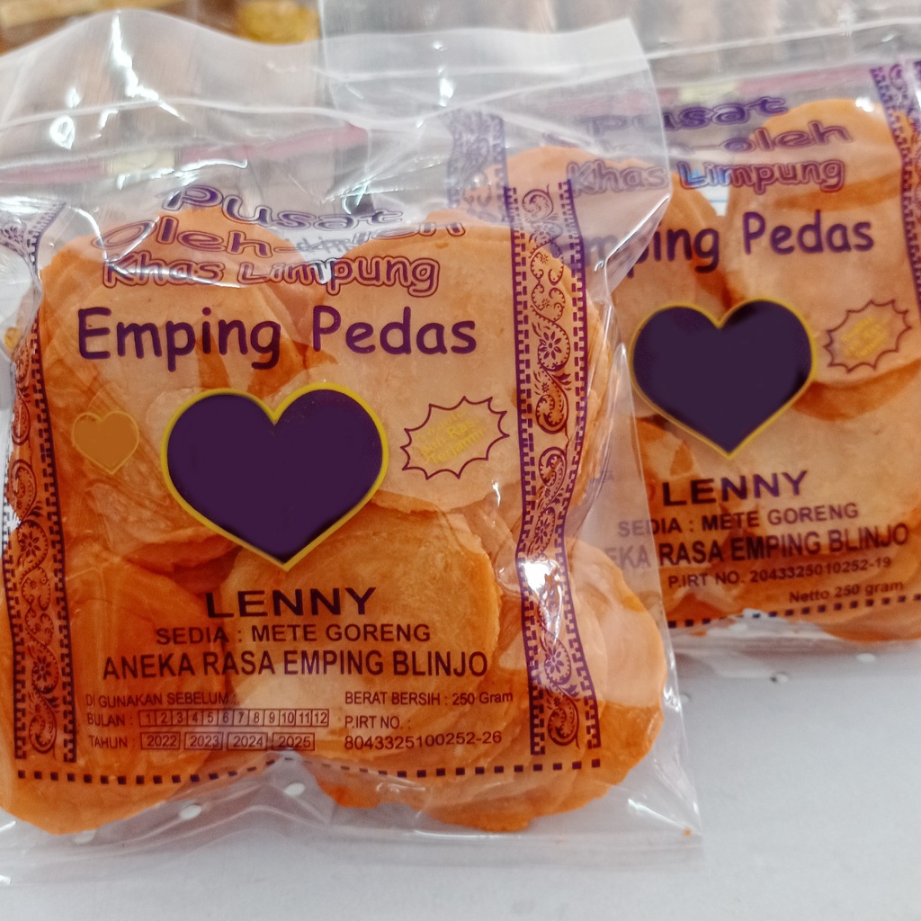 

EMPING melinjo Pedas Manis