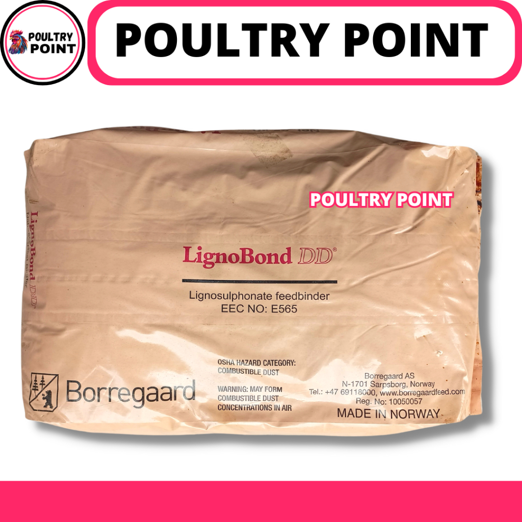 LIGNOBOND DD 25 KG - Pellet Binder Pakan - Perekat Pelet Untuk Pakan Hewan Ikan Kelinci Sapi Kambing