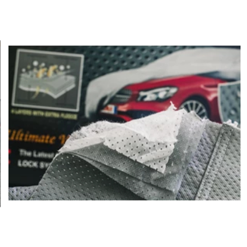 Sarung Mobil ASHIMA 100% Waterproof 4 Lapis Ignis