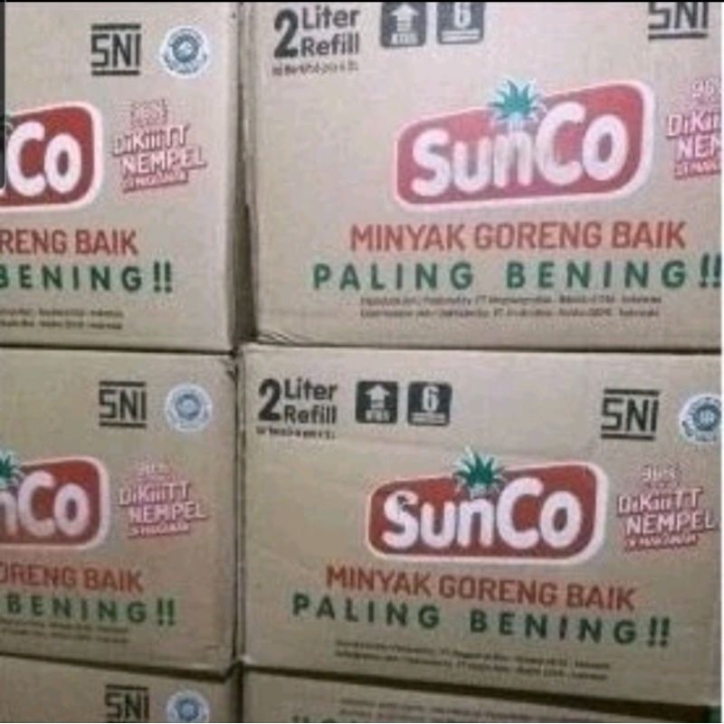 

minyak sunco 2 liter 1 dus