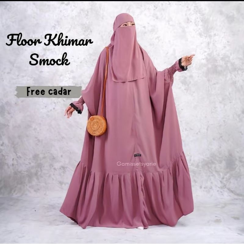 khimar long free cadar bandana