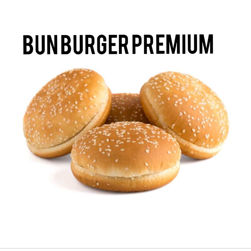 

Roti Burger / Bun Burger Premium TANPA WIJEN