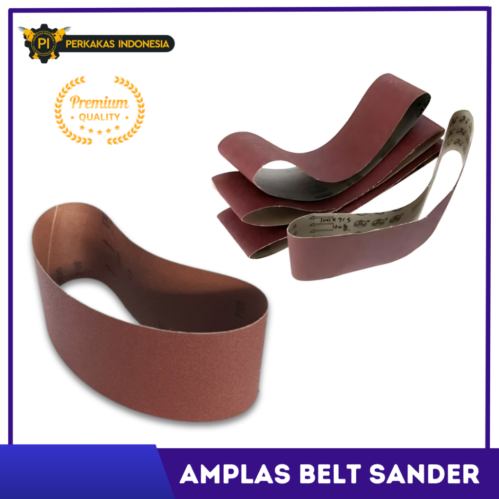 Amplas Belt Sander 100x610 mm Ekamant Amplas Sabuk Selendang Ukuran 100 x 610 mm Refill Mesin Amplas