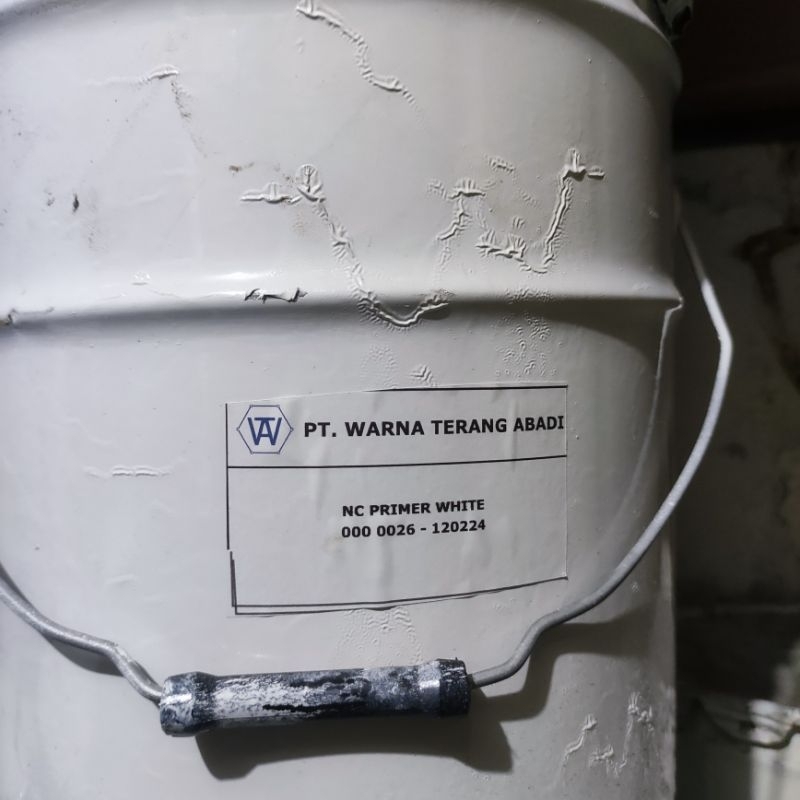 

Nc Primer White/Grey Meni Putih 20kg / Epoxy Putih 1k Cat Dasar Besi Kayu RB9
