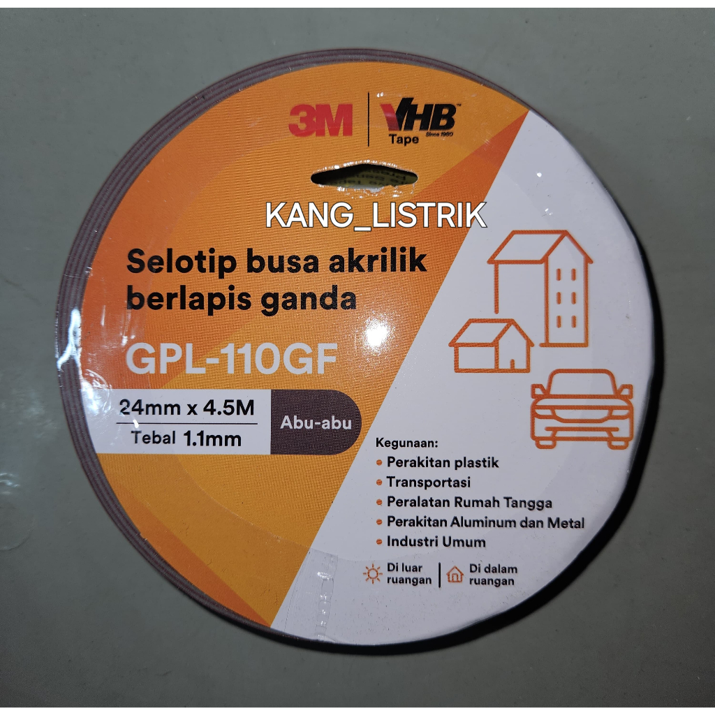 

3M DOUBLE TAPE / Double Tape 3M VHB Tape 24MM x 4,5M