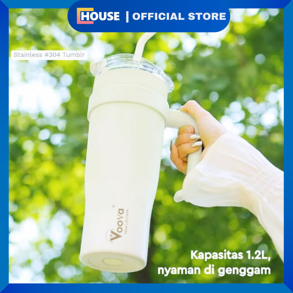 Tumbler Stainless Steel 1,2 Liter/ Botol Minum 1200 ML Stainles Tumblr/ Botol Minum Stainless