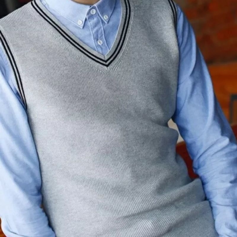 Rompi Rajut Pria&Wanita #Vest Rompi Rajut Pria Korea Style