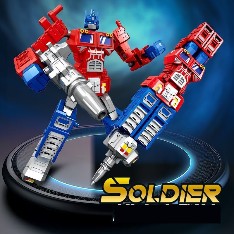 TERBARU 2024 action DIY PENA / Pensil Mainan ANAK Transformasi Pena Robot optimus Anak Laki-laki / O