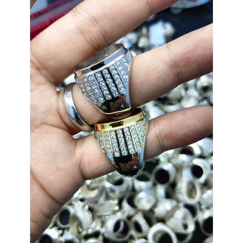 ring perak microsetting