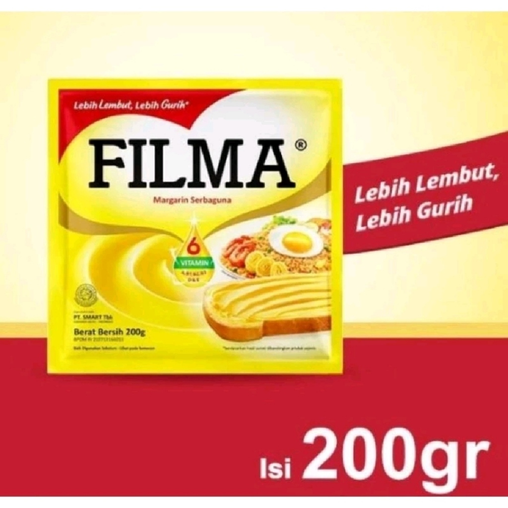 

[PROMO] FILMA Margarin Serba Guna 200gr