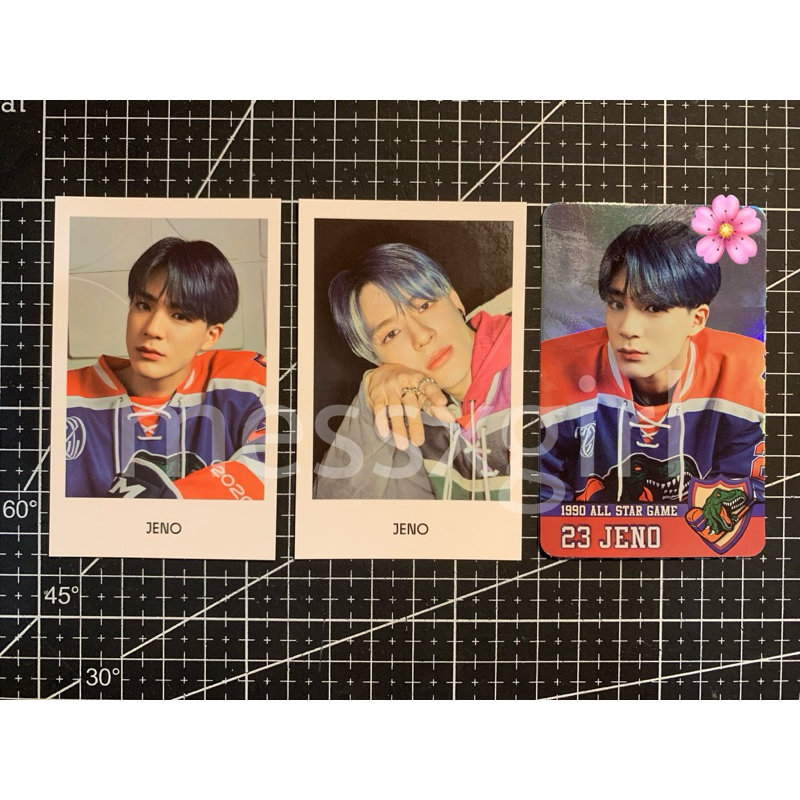 pc nct dream jeno polaroid holo resonance 90s love