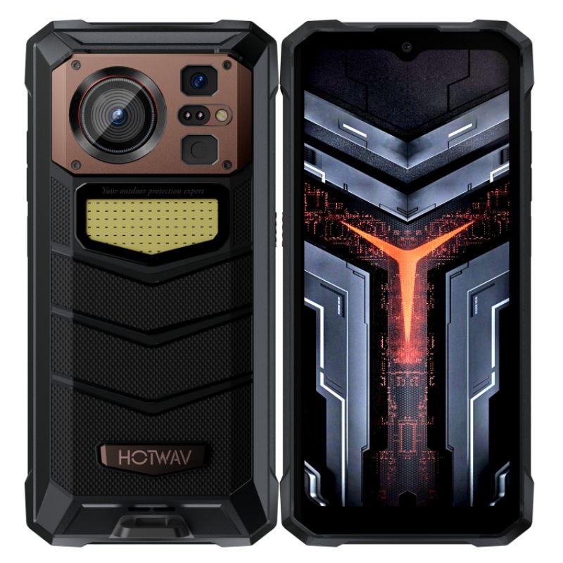 HOTWAV W11 Rugged Phone, 6GB+256GB, Night Vision, 20800mAh