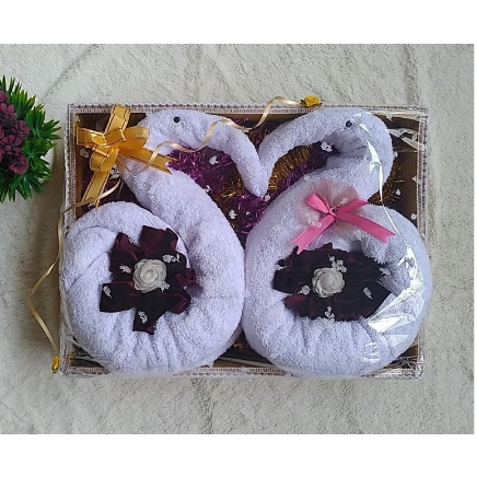 MURAH MERIAH 2 Handuk Angsa Seserahan Hantaran kado Pernikahan